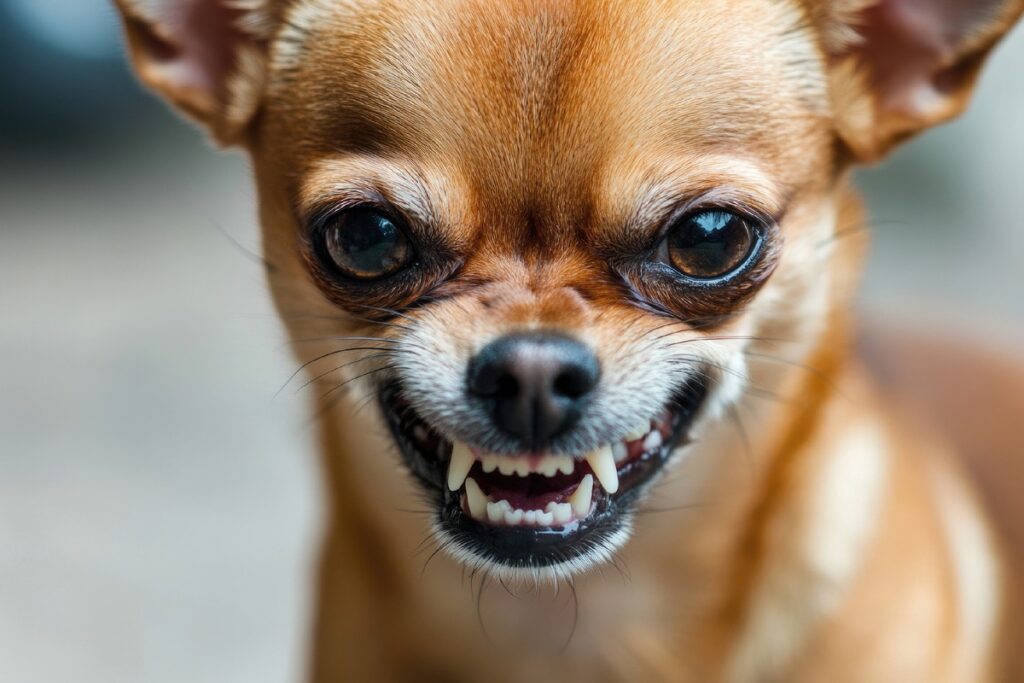 Why are small dogs so angry?