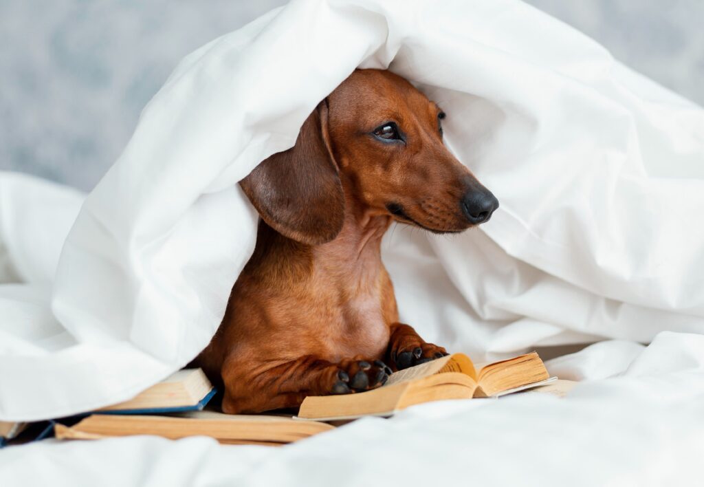 What does it mean when a dog sleeps next to you?